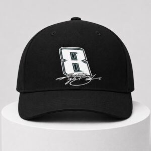Kyle Busch Black 8 Hat Cap