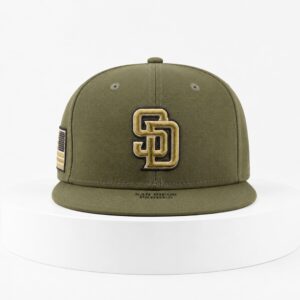 Armed Forces Day 2026 Padres Military Green Hat 3
