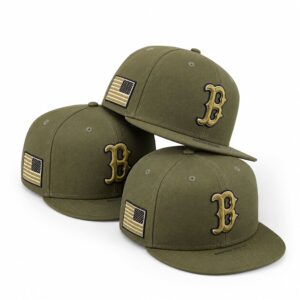 Aroldis Chapman Red Sox Military Green Hat