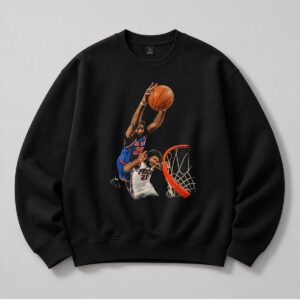 Mitchell Robinson Dunk On Embiid T Shirt Sweatshirt