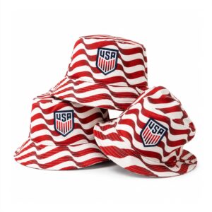 USMNT 2026 Stripe Bucket Hat 1