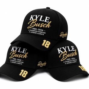 A Champion Forever Kyle Bush 18 Hat 1