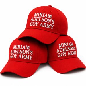 MAGA Miriam Adelsons Goy Army Hat 1