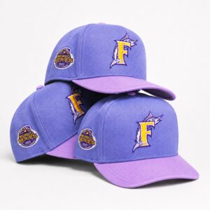 2026 Florida Marlins Lavender Bloom Hat 5