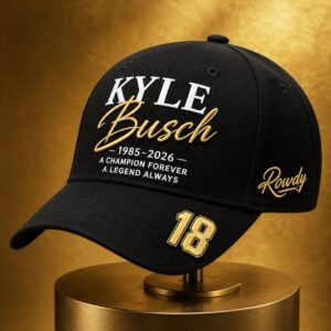 A Champion Forever Kyle Bush 18 Hat 3