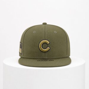 Armed Forces Day 2026 Cubs Olive Green Hat