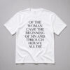 Lili Reinhart Of The Woman Came The Beginning Of Sin And Through Her We All Die Shirt 4