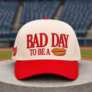 Bad Day To Be A Hot Dog Nationals Hat 2