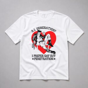 AI Generation Gay Guy Penetration Shirt 1
