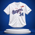 Nolan Ryan Bloody Jersey 2026 Rangers Giveaway