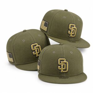 Armed Forces Day 2026 Padres Military Green Hat