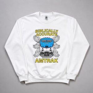 Train Biblically Accurate Amtrak Shirt 2
