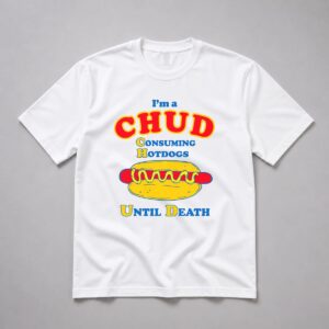 Im A CHUD Consuming Hot Dogs Until Death Shirt 10