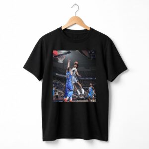 Stephon Castle Dunks On Isaiah Hartenstein Shirt 12