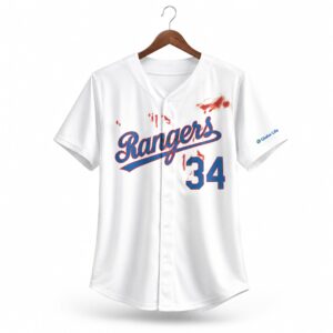 Nolan Ryan Bloody Jersey 2026 Rangers Giveaway