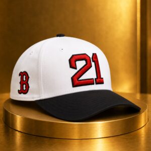 Roger Clemens Red Sox 21 Hat 3