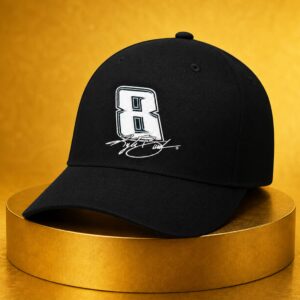 Kyle Busch Black 8 Hat 2026