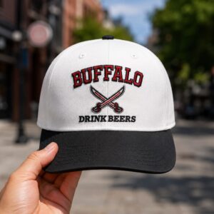 Rasmus Dahlin Buffalo Drink Beer Hat 2
