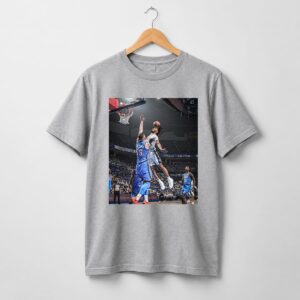 Stephon Castle Dunks On Isaiah Hartenstein Shirt 19