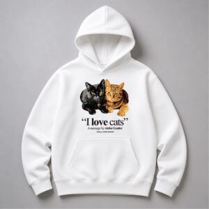 Ateba Gautier I Love Cats Shirt 8