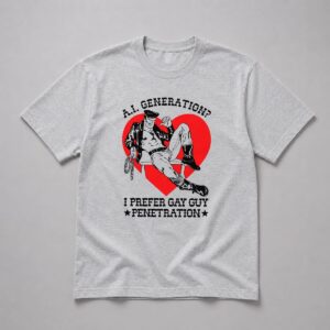 AI Generation Gay Guy Penetration Shirt 18