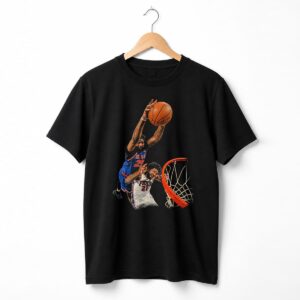 Mitchell Robinson Dunk On Embiid T Shirt
