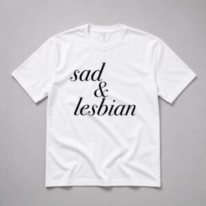 Sad and Lesbian Shirt 7