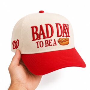 Bad Day To Be A Hot Dog Nationals Hat 3