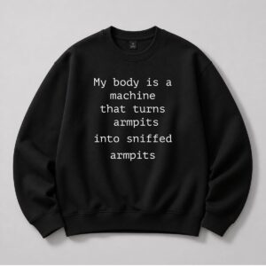 My Body Is A Machine That Turns Armpits Into Sniffed Armpits Shirt 13