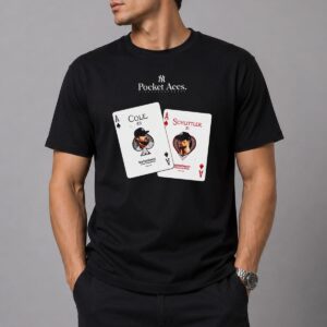 Yankees Gerrit Cole Cam Schlittler Pocket Aces Shirt 3