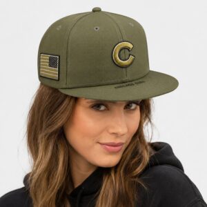 Armed Forces Day 2026 Cubs Olive Green Hat 2