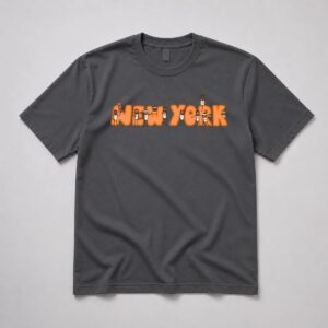 2026 Knicks Roster Paint Shirt 6