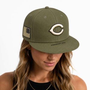 Armed Forces Day 2026 Reds Olive Green Hat