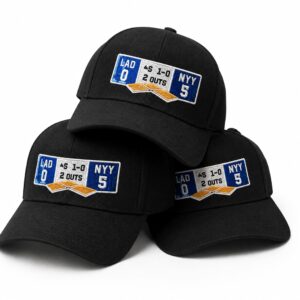 Dodger Yankees 0 5 Hat Cap