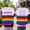 2026 Fayetteville Woodpeckers Pride Jersey 1