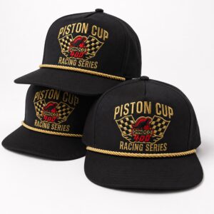 Cars Dinoco 400 Piston Cup Hat 1