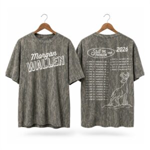 Morgan Wallen Camo Shirt 2026 Still The Problem Tour Schedule 1