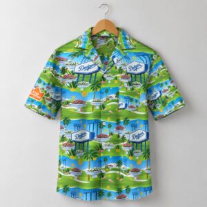 2026 LA Dodgers Hawaiian Shirt Giveaway 3