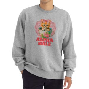 Nicholas Galitzine Alpha Male Kitty Sweatshirt 4