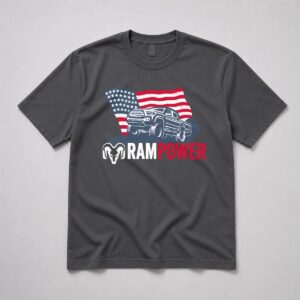 2026 Ram Truck Rampower Patriotic Shirt 5