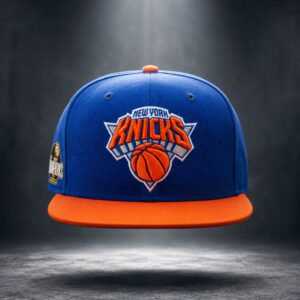 Knicks Orange Blue Champions 2026 Hat 1