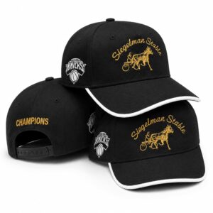 2026 Jalen Brunson Black Siegelman Stable Knicks Hat 4