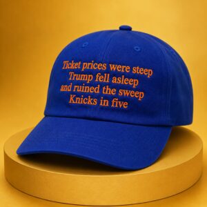 Ticket Prices Were Steep Trump Fell Asleep Knicks in 5 Hat 2