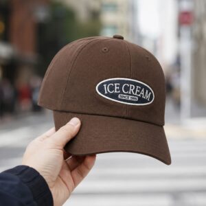 Yeonjun Ice Cream Brown Hat 1