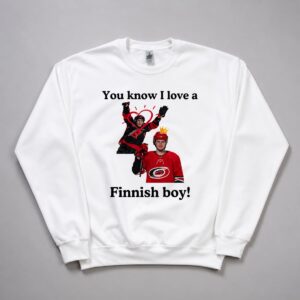 Seth Jarvis You Know I Love a Finnish Boy Shirt 7