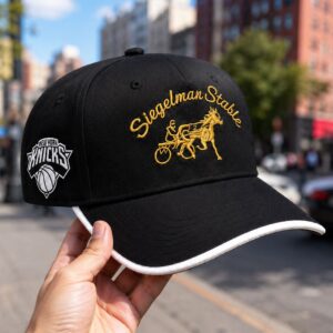 2026 Jalen Brunson Black Siegelman Stable Knicks Hat 3