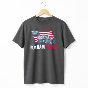 2026 Ram Truck Rampower Patriotic Shirt 6