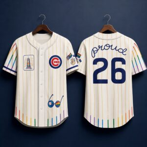 2026 Cubs Pride Night Jersey Giveaway 2
