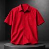 Patrick Mahomes Red Pinstripe Button Shirt 1