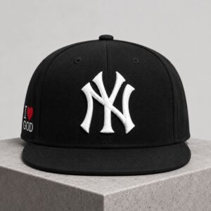 Deuce McBride I Love God Yankees Hat 2